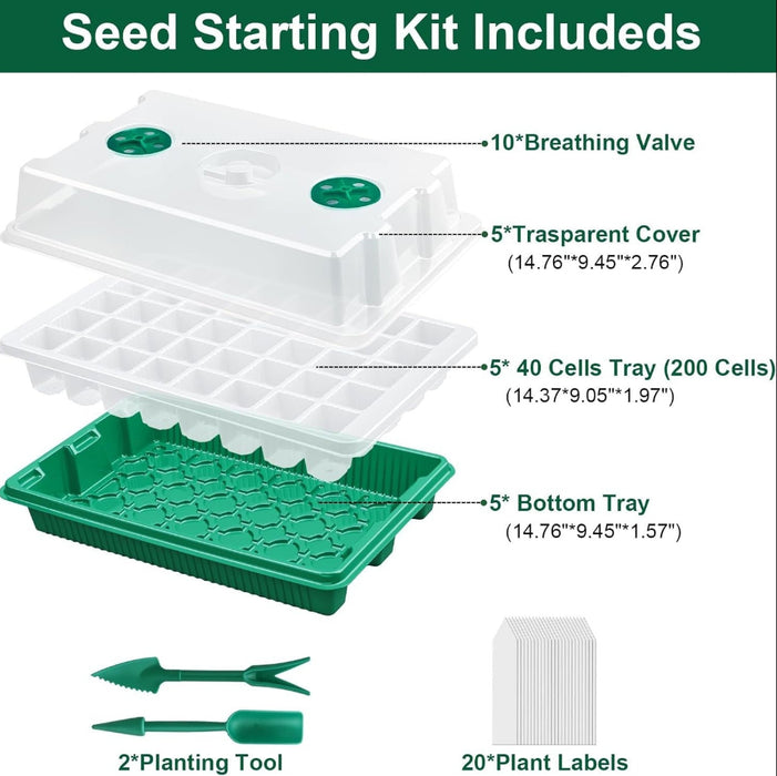 SproutLuxe - Seed Starter Kit