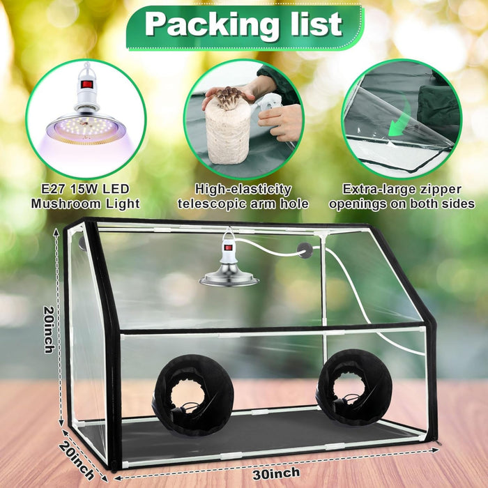 GrowLab - Large Still Air Box Mushroom Grow Tent