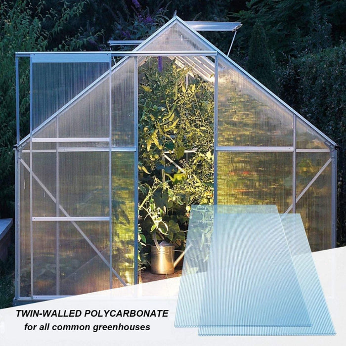 SunFrame - Twin-Wall Polycarbonate Greenhouse Panels