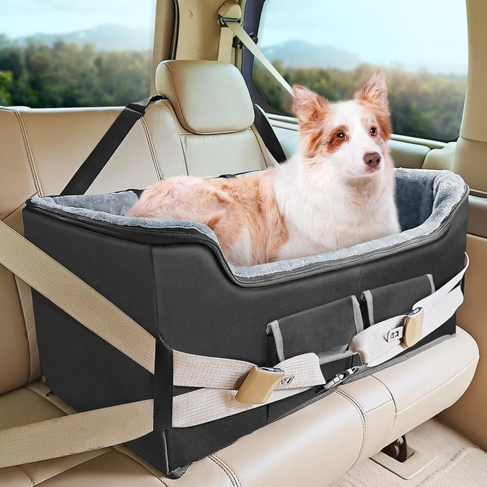 CozyLift™ – Elevated Booster Seat for Large Dogs