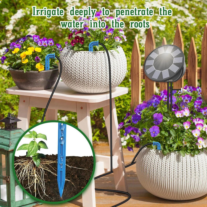 PlantFlow - Solar Drip Irrigation System