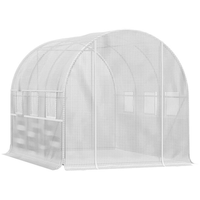 BloomSpan - Backyard Walk-in Tunnel Greenhouse