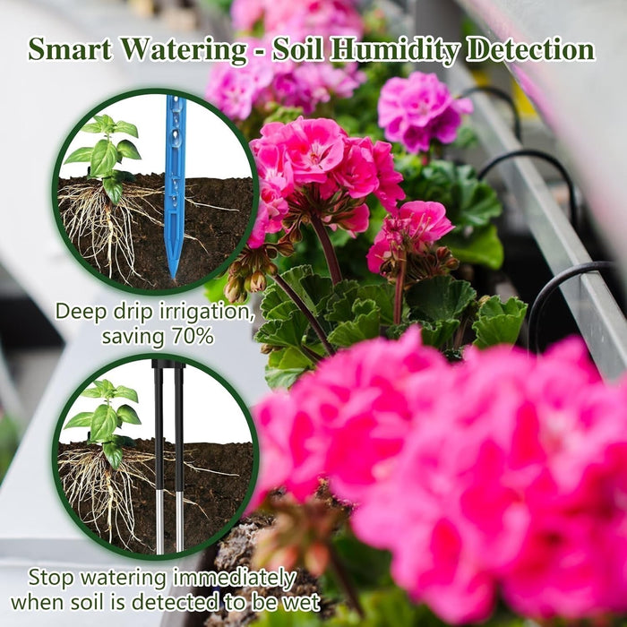 EcoDrizzle Pro - Solar Automatic Drip Irrigation System