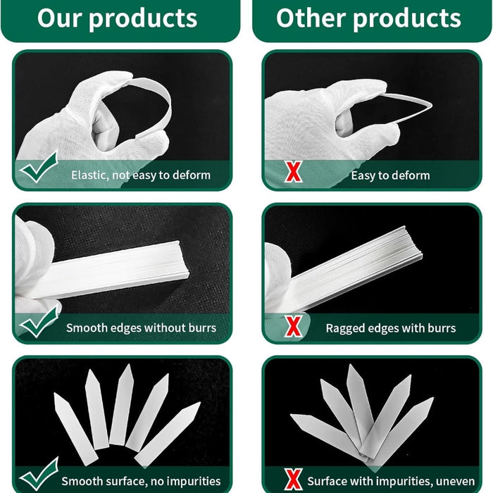 PlantMark - 4-Inch Waterproof Nursery Stake Tags