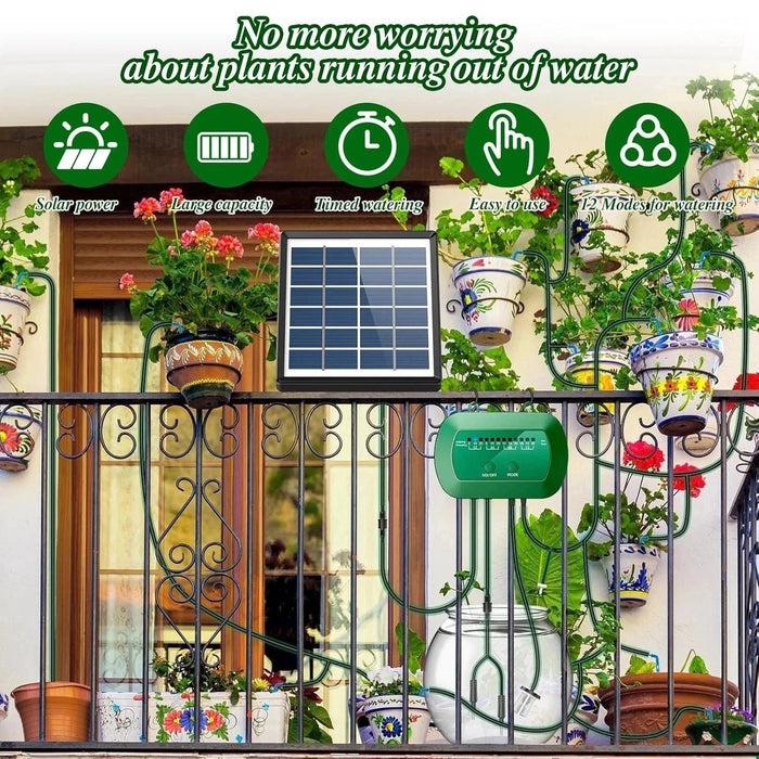 EverDrop - Automatic Solar Drip Irrigation System
