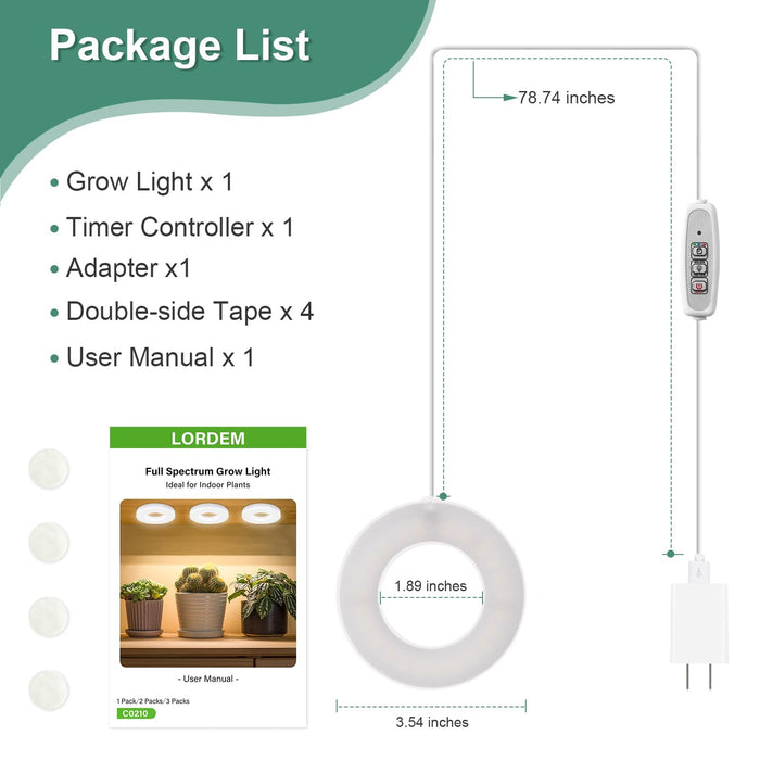 SolBloom - LED Grow Light for Indoor Plants