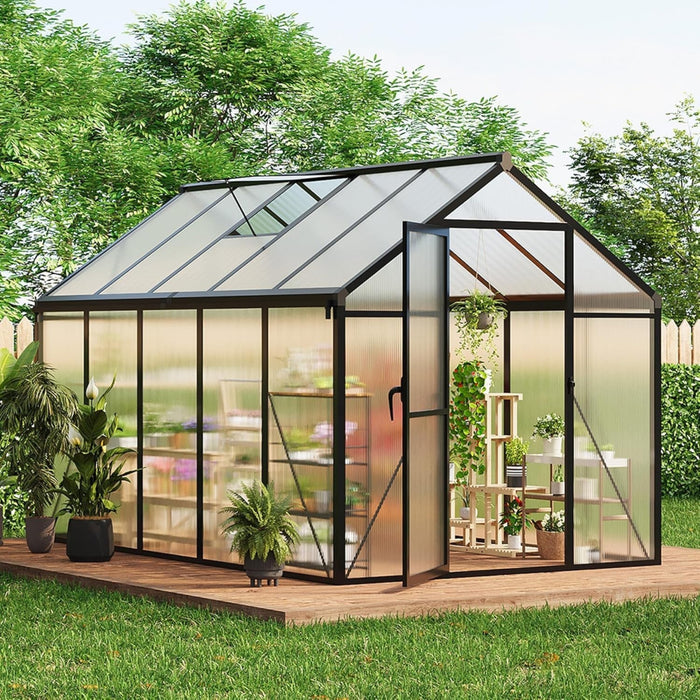 TerraLoom - Walk-in Polycarbonate Greenhouse Kit