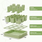SproutBase - Extra-Thick Reusable Germination Kit