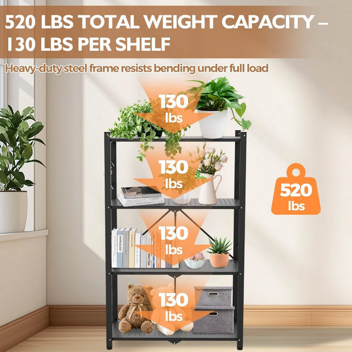 GreenhousePro - 4-Tier Foldable Greenhouse Shelf
