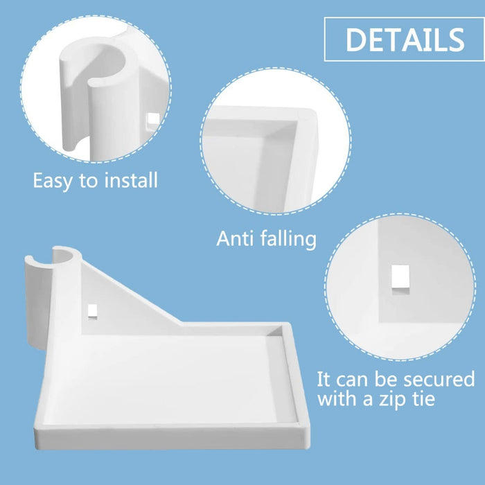 CornerLeaf - 4-Piece Grow Tent Corner Shelf