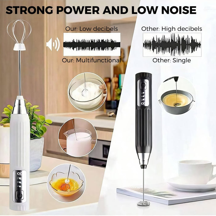 Velour™ – 3-Speed Handheld Milk Frother