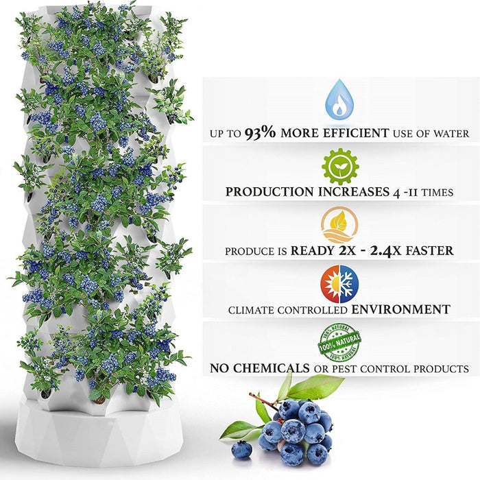 UpGarden - Vertical Hydroponic Garden Tower
