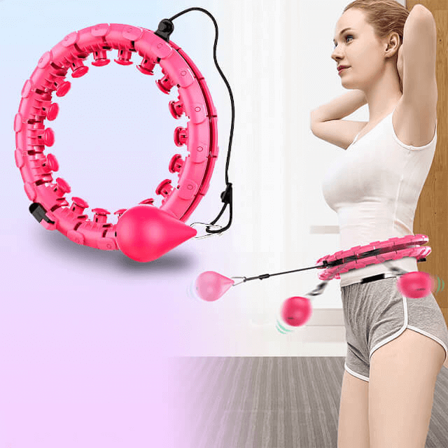 FitSpin Pro - Smart Weighted Hula Hoop for Exercise Waist