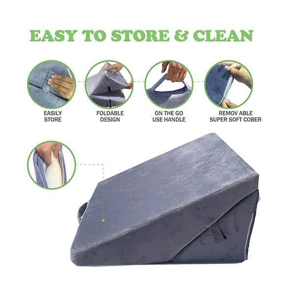 RestRight Elevation - Bed Wedge Pillow for Sleeping