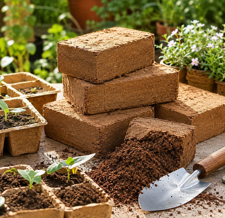 CocoGrow – Premium Coconut Coir Bricks