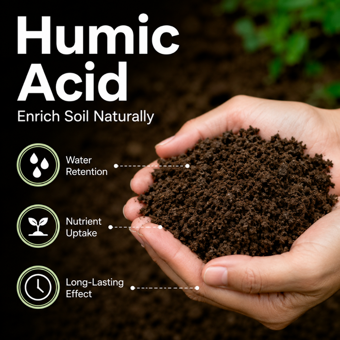 BlackEarth - Granular Humic Fulvic Acid Powder