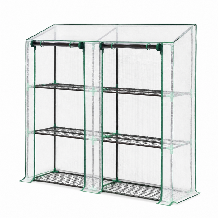 PatioBloom - Lean-To Walk-In Greenhouse