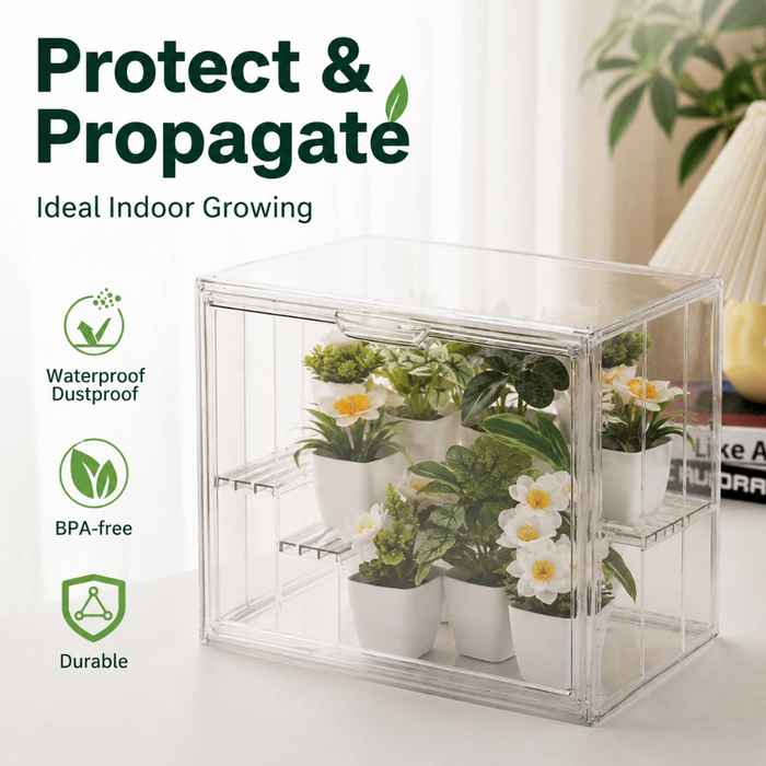 PlantCove - Indoor Mini Propagation Greenhouse