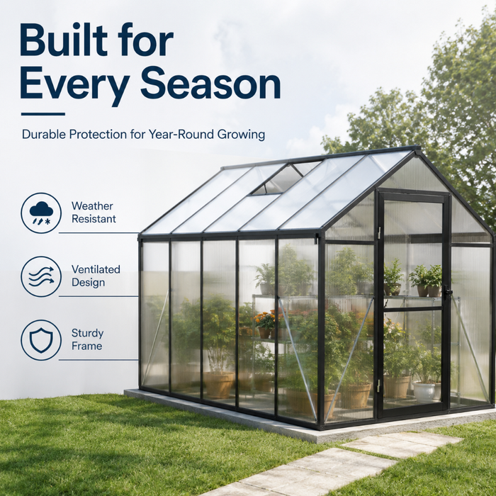 TerraLoom - Heavy-Duty Garden Greenhouse