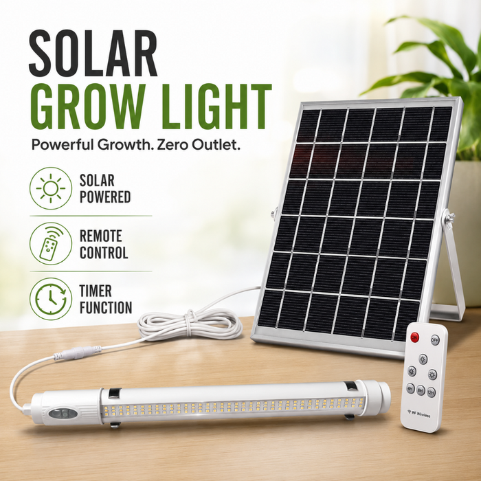 Remote Control Solar Grow Light Lamp