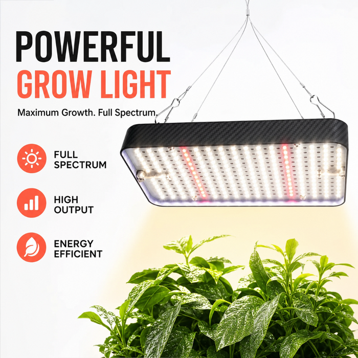200W LED Grow Lights for Indoor Plants