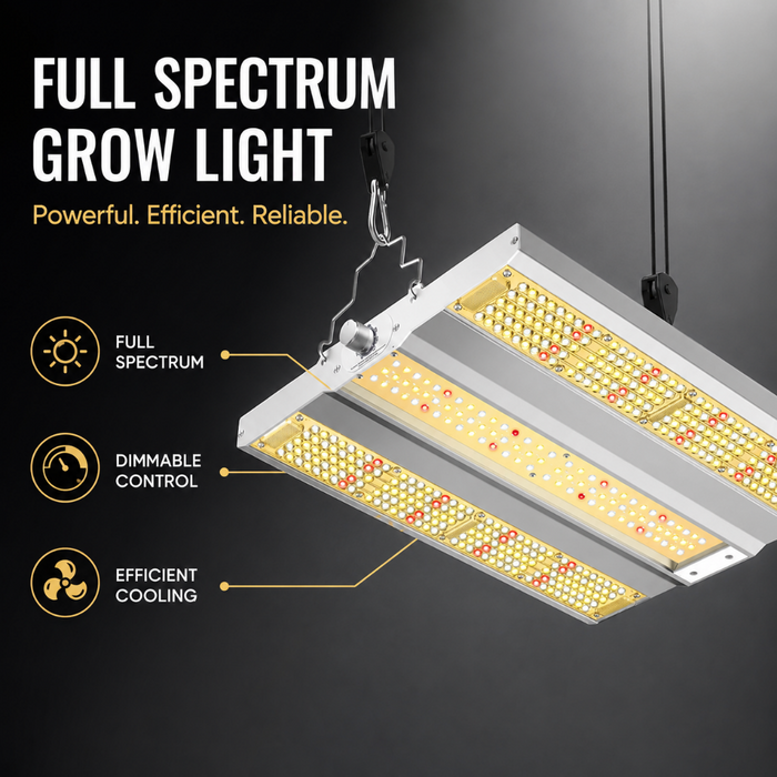 Pro LED Grow Lights for Seed Starting