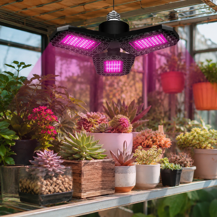 80W Foldable LED Plant Grow Light