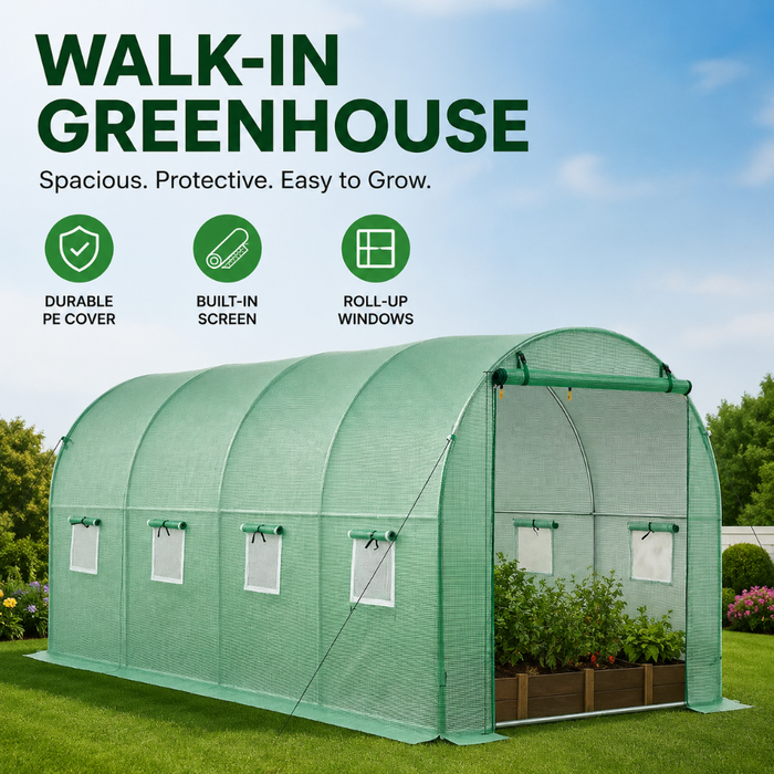 Greenoryx - Walk-In Tunnel Greenhouse