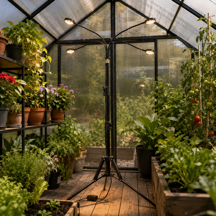 VerdeGlow - 4-Head Full Spectrum Grow Light