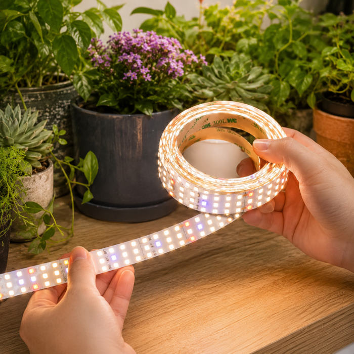 AuraLeaf - 6.6ft Full Spectrum LED Grow Light Strip