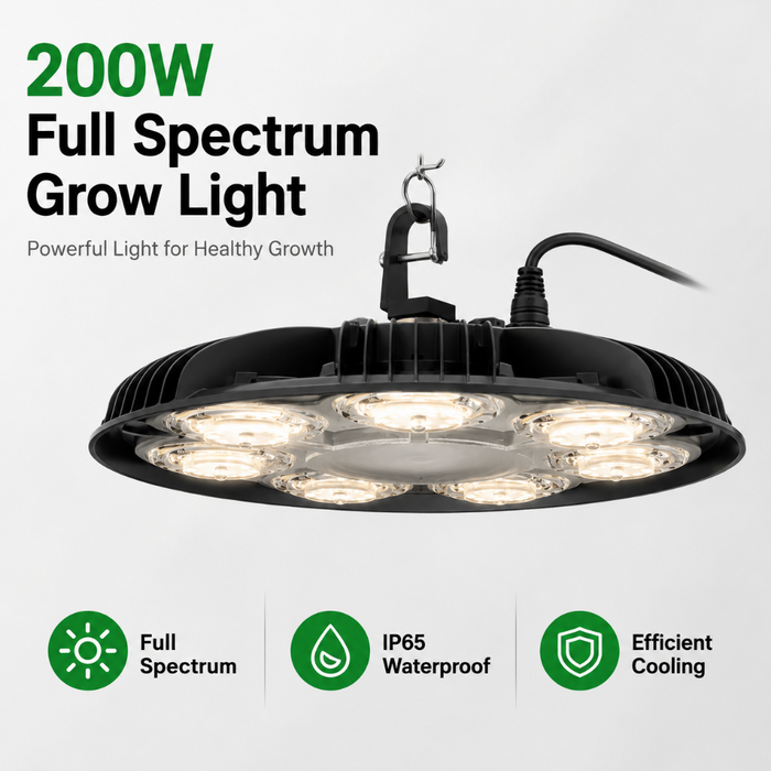 VitaSprout - 200W Full Spectrum LED Grow Light