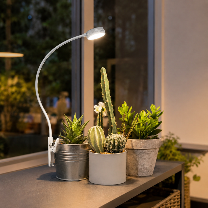 GlowClip – Dual Full-Spectrum Plant Light Kit