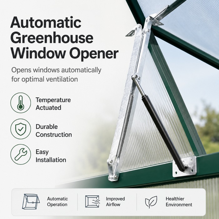 Automatic Greenhouse Window Opener