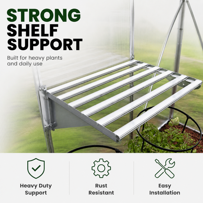 Heavy Duty Greenhouse Shelving Kit