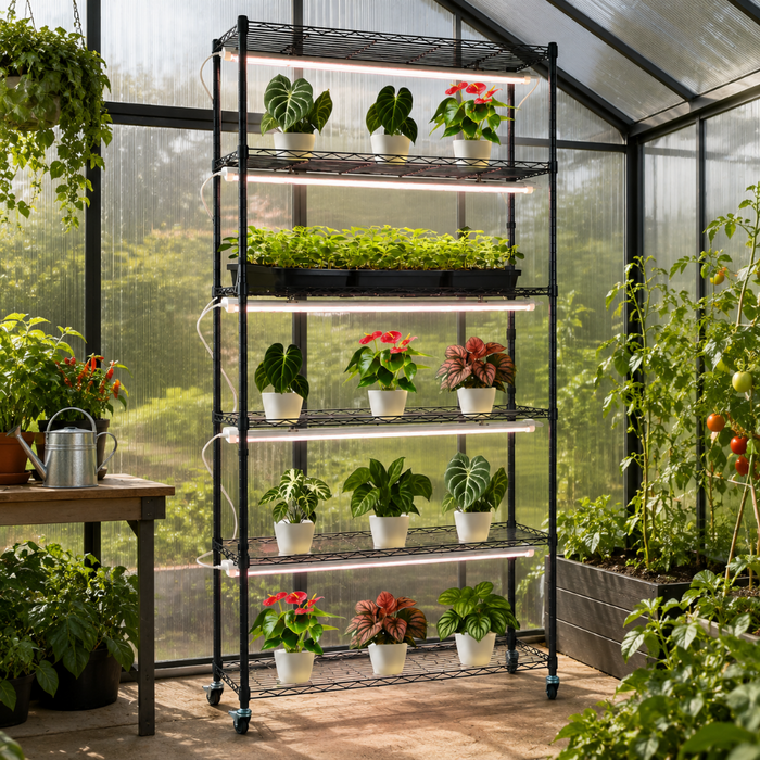 BloomStack - Indoor Plant Stand with Grow Light