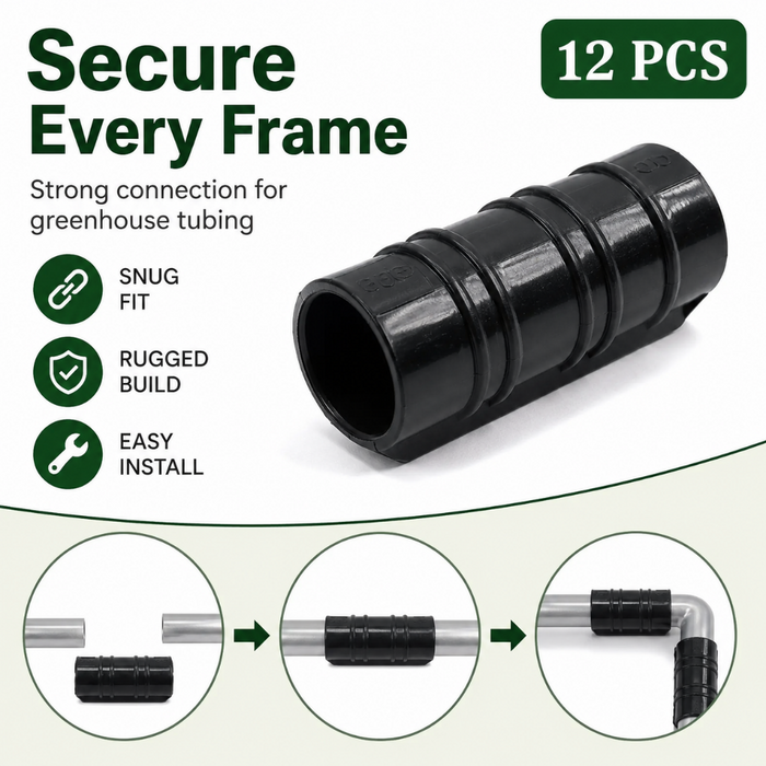 TubeGuard - 12-Piece Greenhouse Clip Set