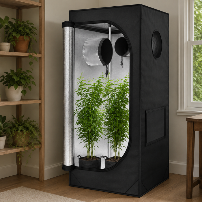 ReflectGrow - Compact 2x2 Hydroponic Grow Tent