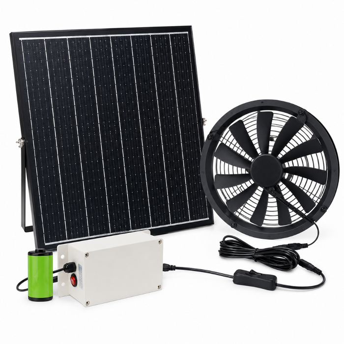 OpenAir - Solar Powered Fans for Greenhouse