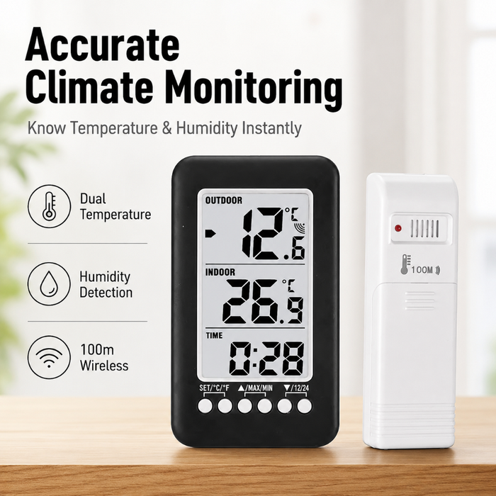ClimateHub - Digital Temperature Meter