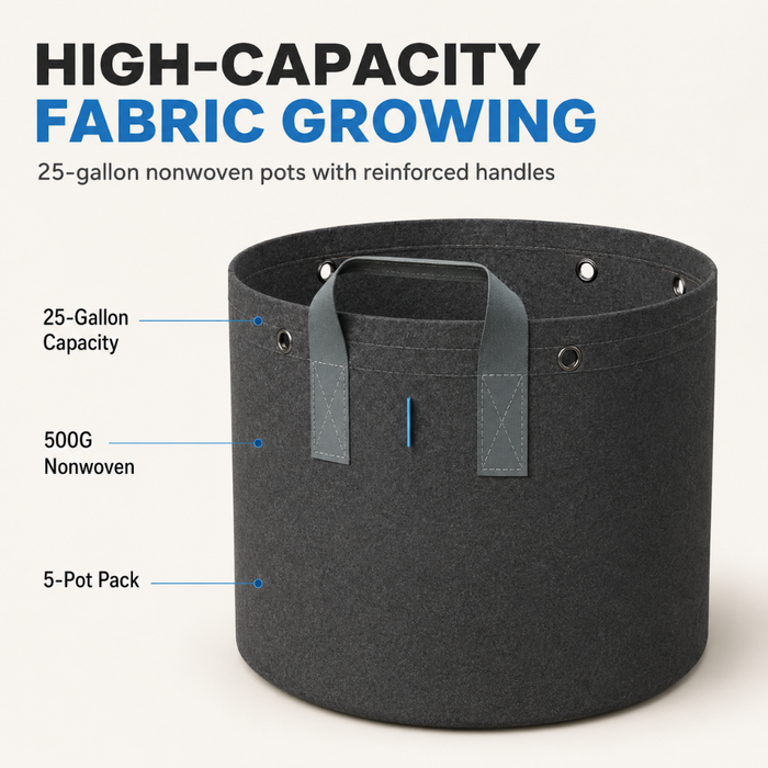 25 Gallon Reusable Grow Bags