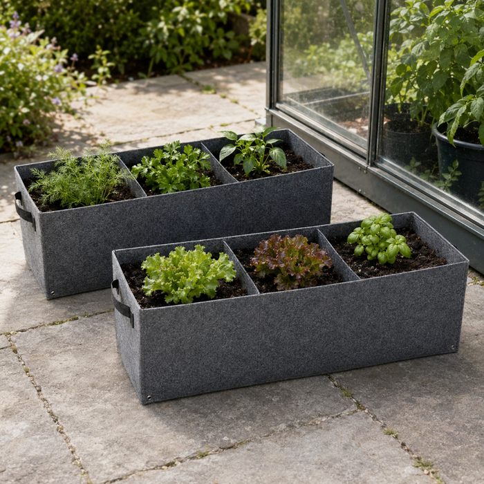 2 Pack Fabric Garden Beds