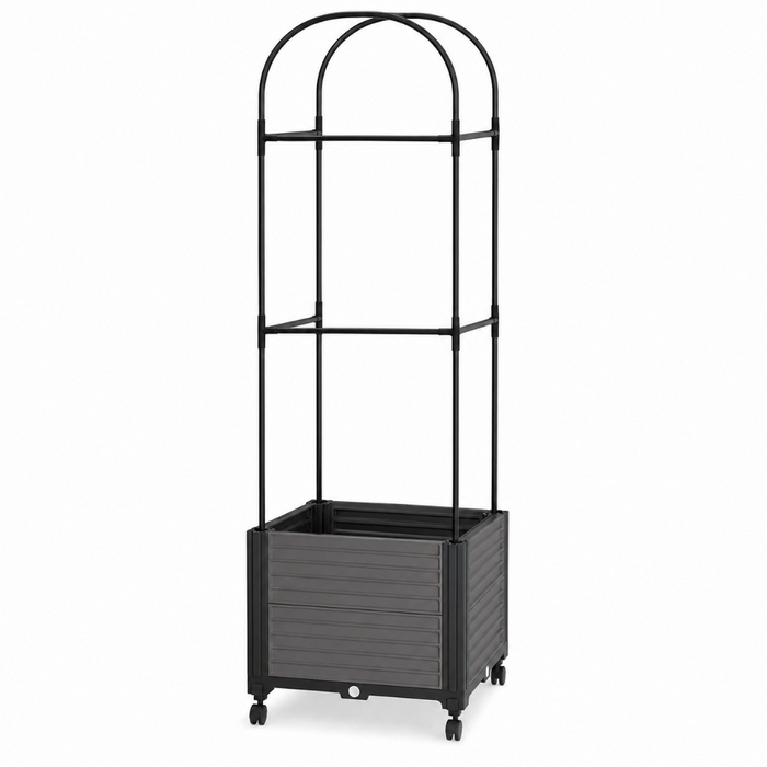 TrellaGrow - Raised Garden Bed with Trellis