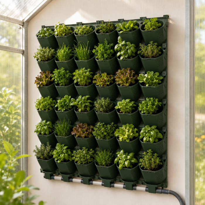 36 Wall Mounted Stackable Planters