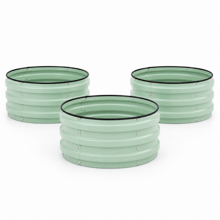 GrowGarden - 3-Piece Raised Garden Bed Set