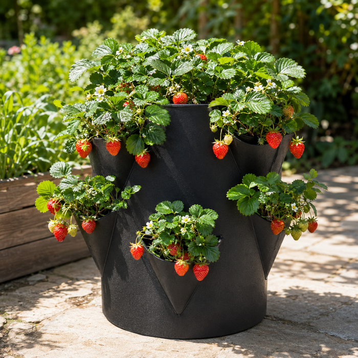 BerryBloom - Outdoor Strawberry Planters