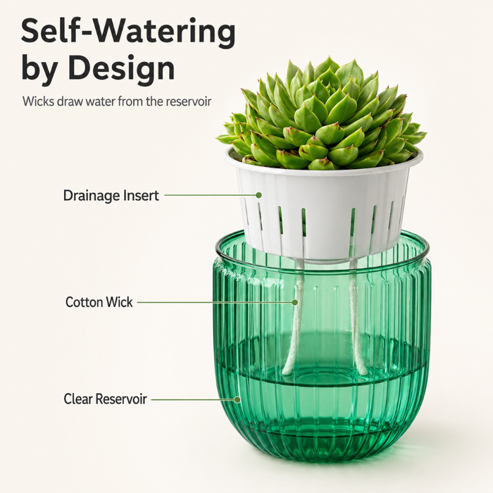 MoistureMate - Self-Watering Planters