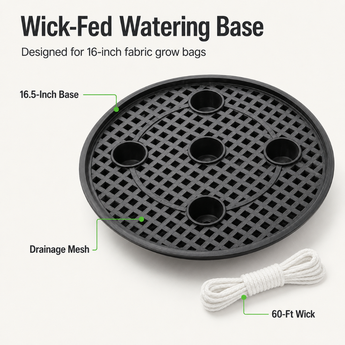 Self Watering Base for Fabric Grow Bag