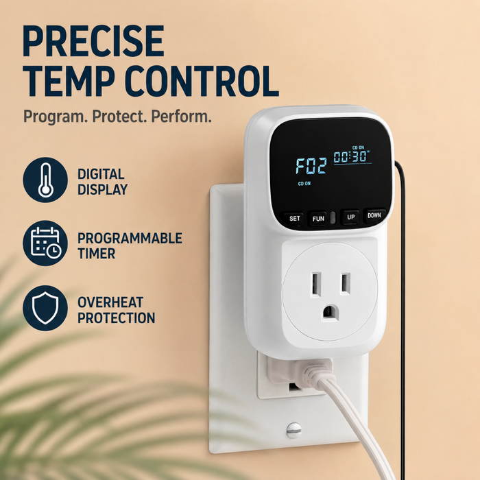 TempGuard Max - Programmable Heater Thermostat