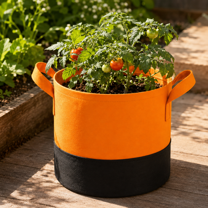 GardenMosaic - Multicolor Fabric Planting Pots