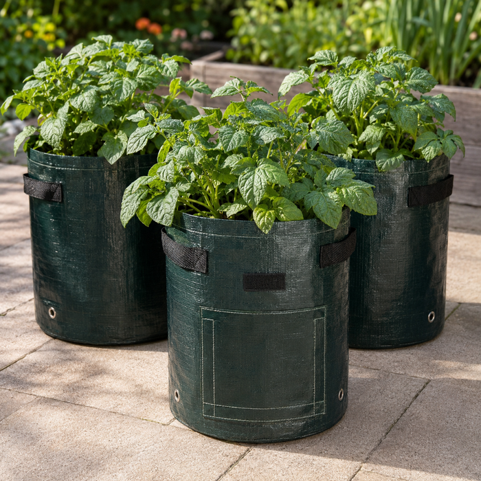 HarvestPeek - 3-Pack Potato Grow Bags
